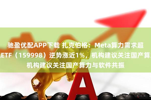 驰盈优配APP下载 扎克伯格：Meta算力需求超预期！计算机ETF（159998）逆势涨近1%，机构建议关注国产算力与软件共振