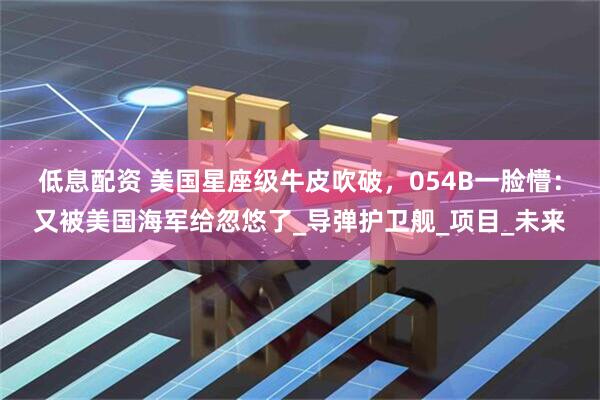 低息配资 美国星座级牛皮吹破，054B一脸懵：又被美国海军给忽悠了_导弹护卫舰_项目_未来